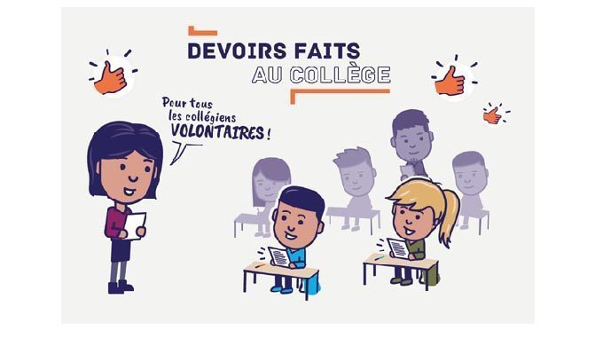 Inscrivez-vous aux devoirs faits…