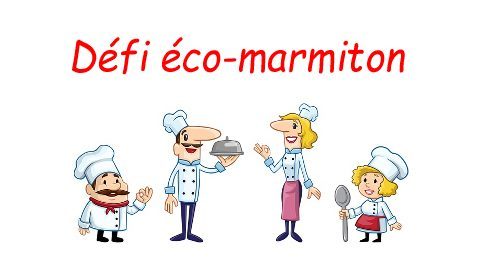 Les élèves du projet Eco-marmiton au marché des jacobins.