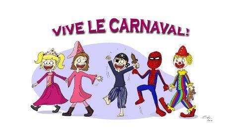 Participez au carnaval de printemps.